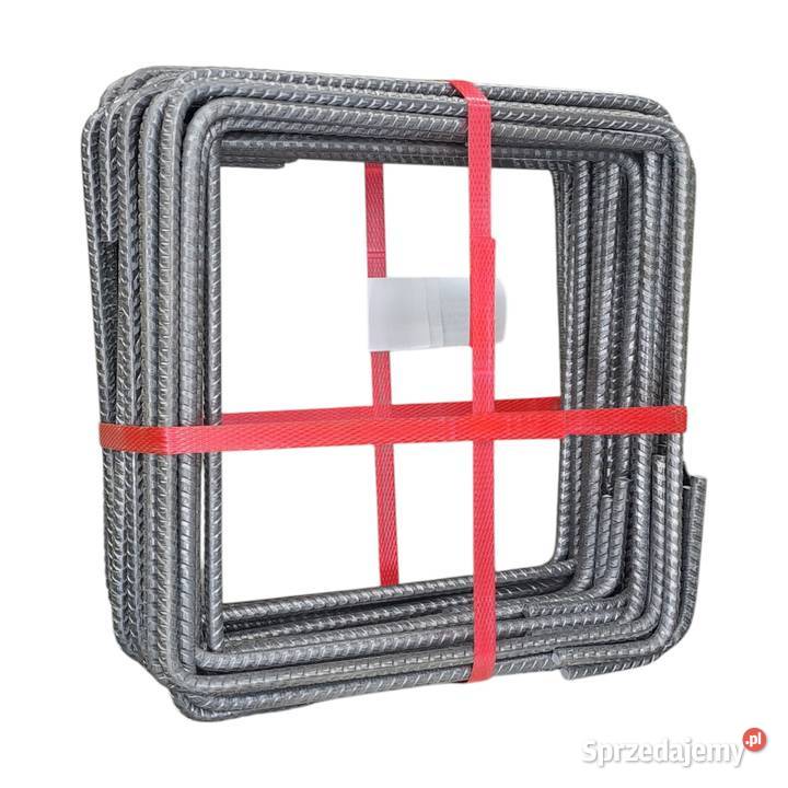 Strzemiona zbrojeniowe 6 mm 25x25 CNC Zbrojenia do betonu