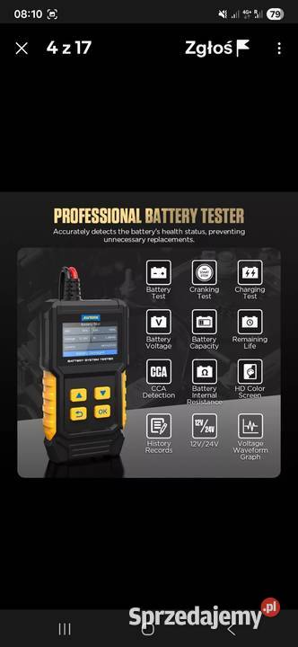 Tester Akumulatorow Autool BT360 Testery  i mierniki sprzedam