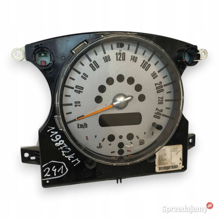 LICZNIK ZEGARY 6953544 Mini Cooper R50 R52 R53 lubelskie