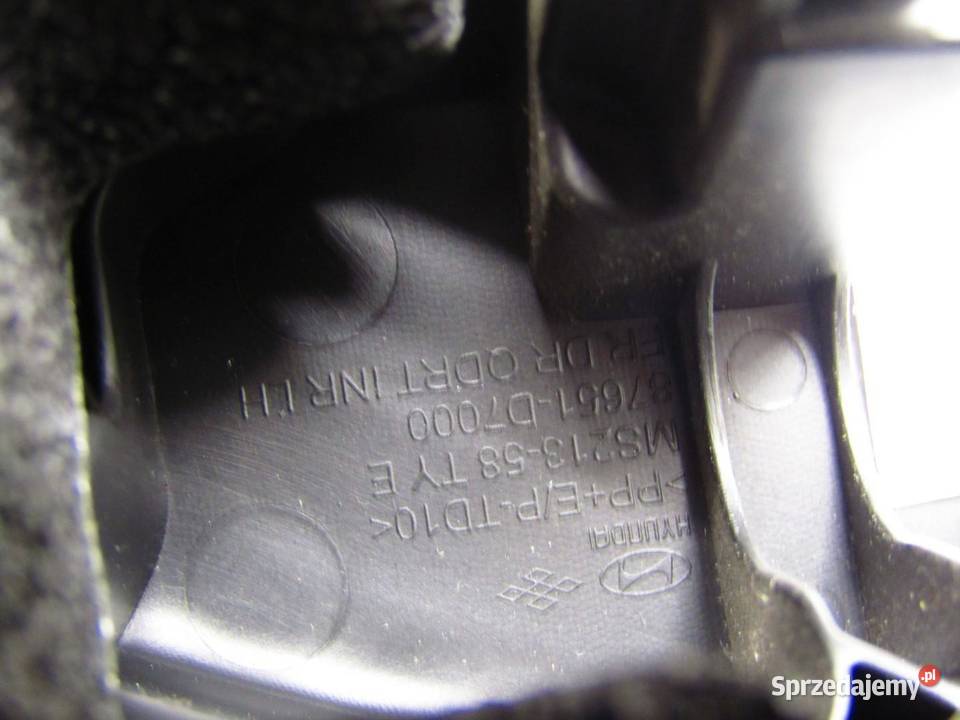 TRÓJKĄT OSŁONA GŁOŚNIKA LEWA LEWE HYUNDAI TUCSON