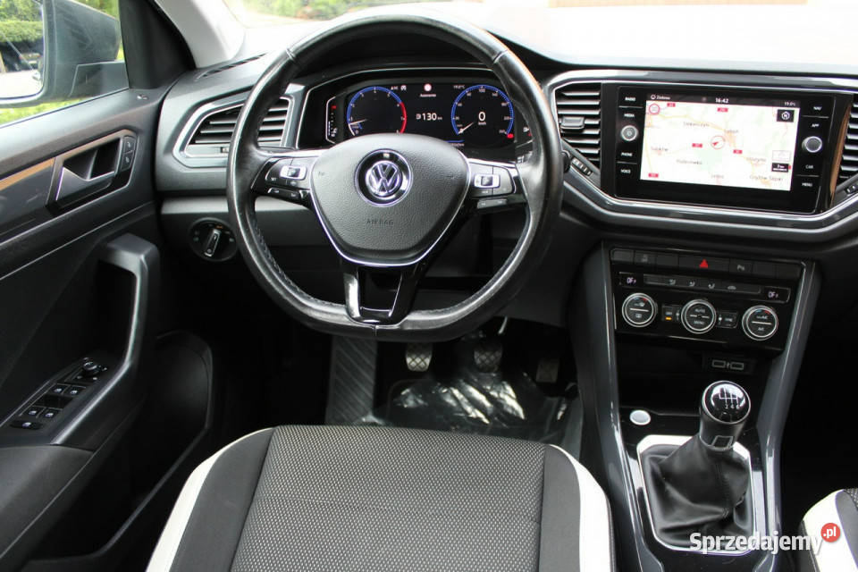 Volkswagen TRoc TSI ACT Carat Benzyna 150 wielofunkcyjna kierownica dolnośląskie Lubań