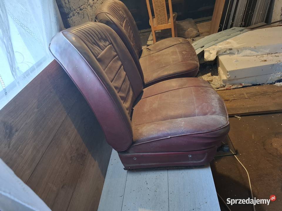 komplet foteli fiat 125p klasyk 1970 osobowe Kraków