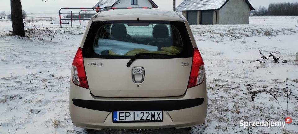 Hyundai i10 benzynagaz klimatyzacja 248000km małopolskie Czarny Dunajec