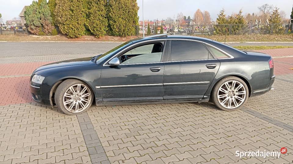 Audi A8 D3 42 Benzyna plus LPG elektryczne lusterka lubelskie Chotyłów