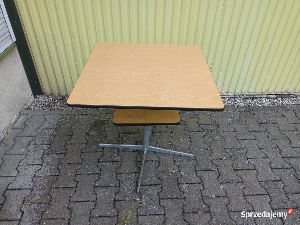 Stolik Stolik Kwadratowy Stolik PRL Stolik Stare Zabrze