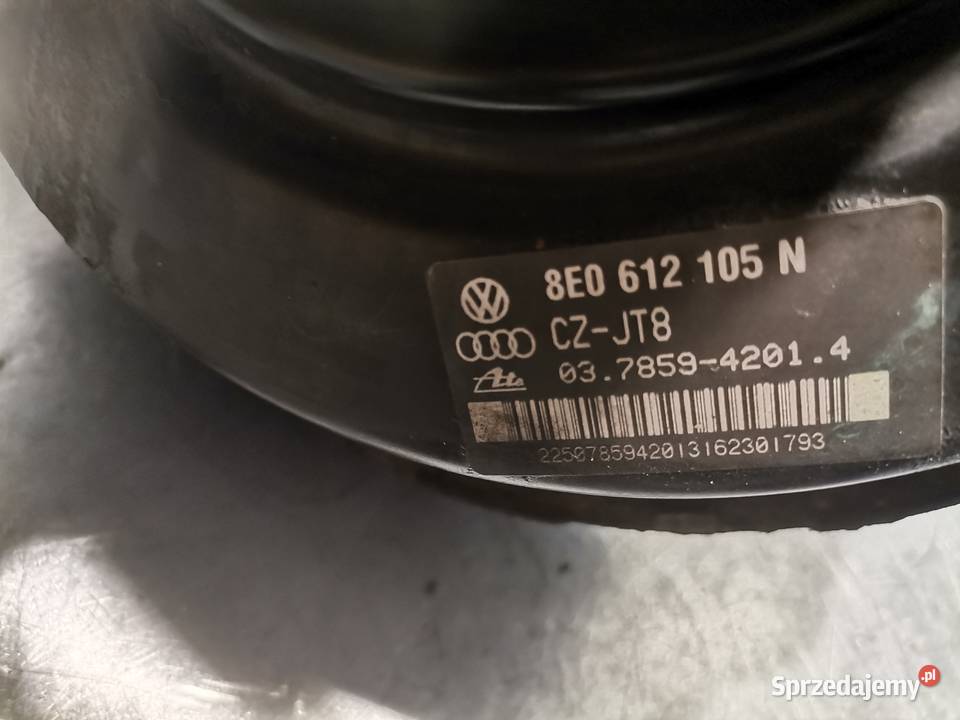 AUDI A6 C5 25 TDI SERWO HAMULCOWE POMPA Rok produkcji 2002 Pompy hamulcowe Nowy Sącz