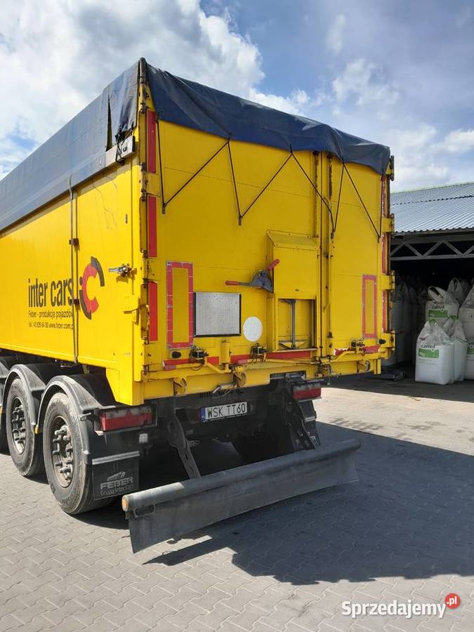 Naczepa Wywrotka Feber Inter Cars 42 m3 2015 29900kg Sabnie sprzedam