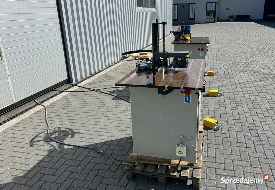 Okleiniarka stolikowa JAROMA frezarka do obrzeży Sierakowska Huta