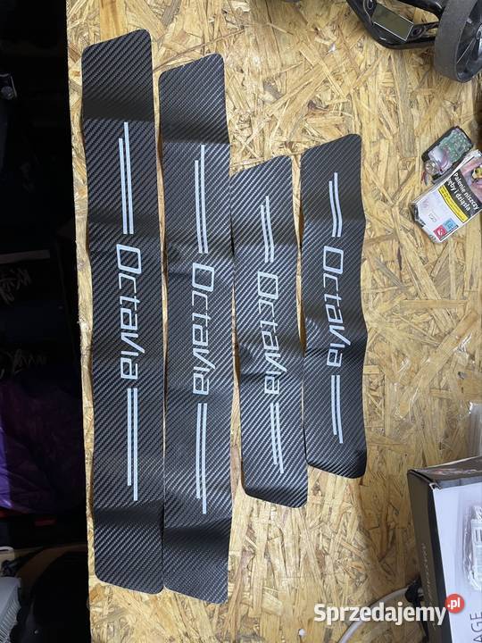 Naklejki Carbon na próg Naklejki mazowieckie Ząbki