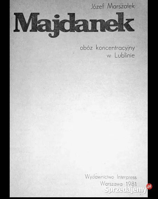 Majdanek Józef Marszałek Pozostałe Chełm