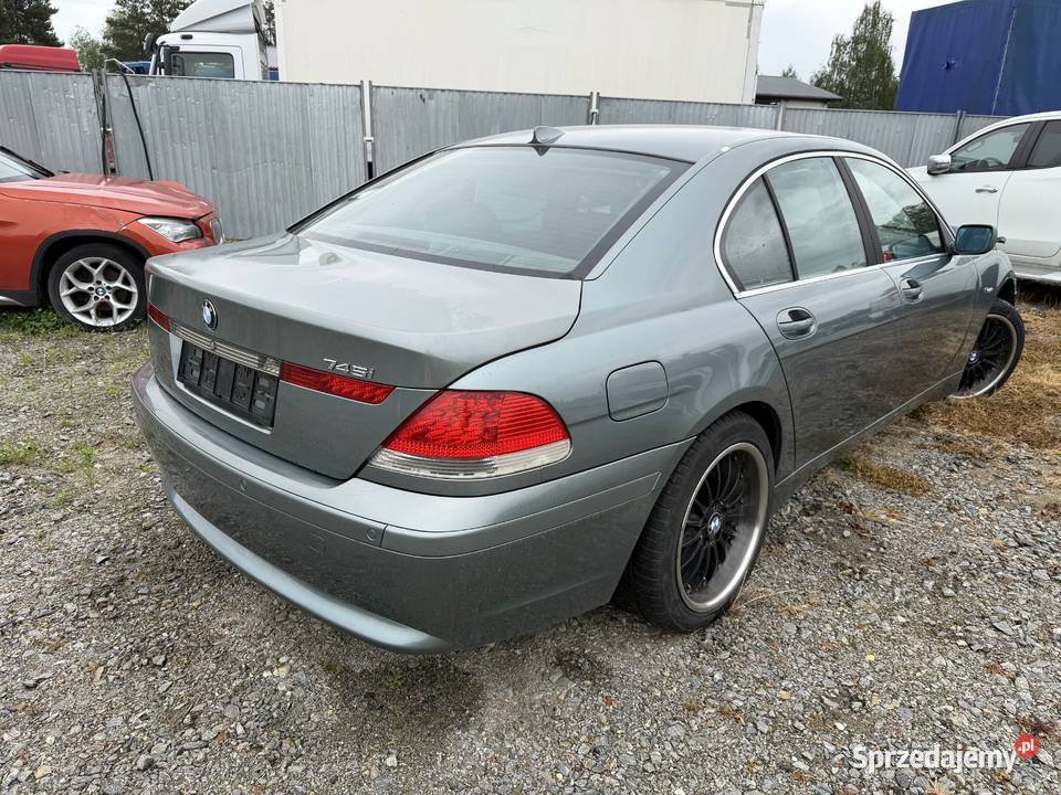 BMW Seria 7 745i 44 V8 2003r 470 Skóra Automat opolskie Prudnik