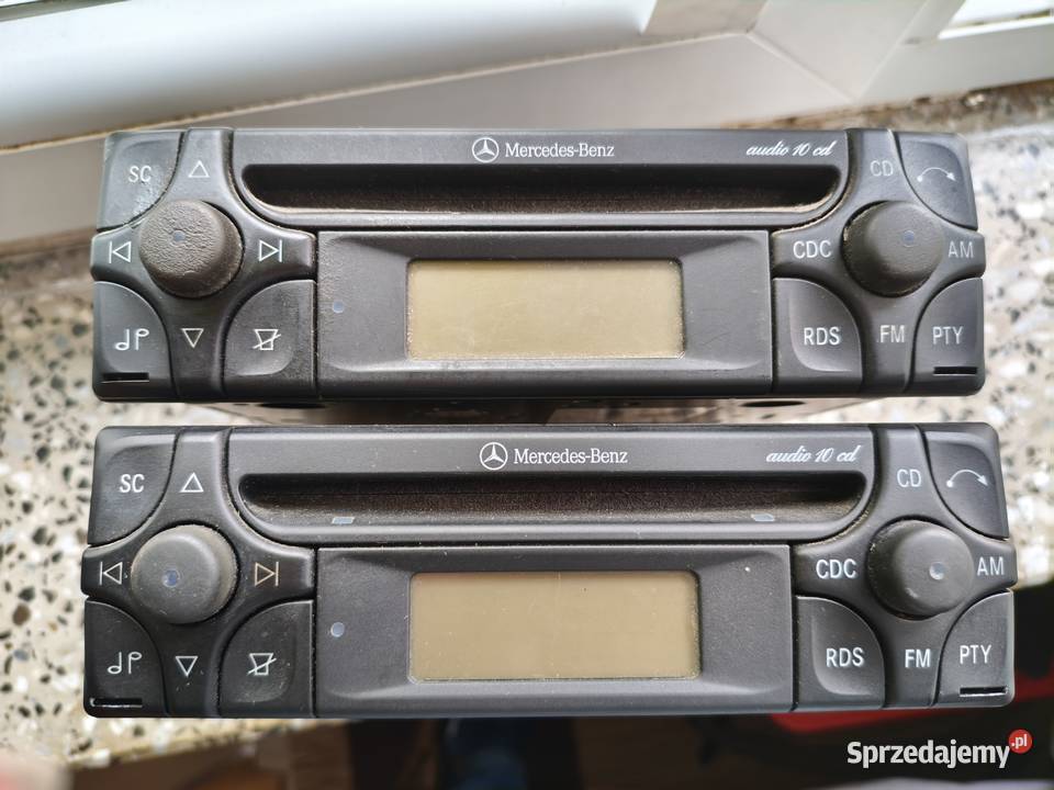 2x Radio Mercedes Audio 10cd Mercedes w124 w202 Chełm sprzedam