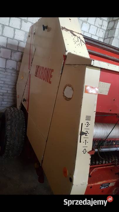 Prasa rolująca Krone 155 siatka sznurek świętokrzyskie Osiek