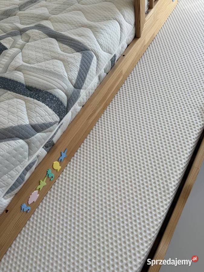 Drewniane łóżko domek wielkopolskie Poznań