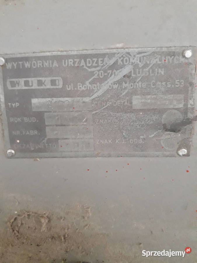 Młynek śrutownik na kamienie Wola Łaska