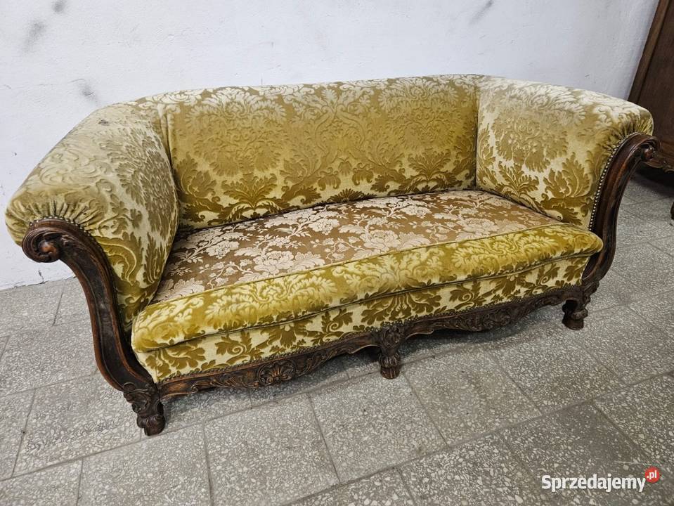 Ludwikowska sofa i dwa fotele