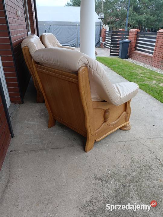 Sprzedam wypoczynek 311 ze skóry sprzedam