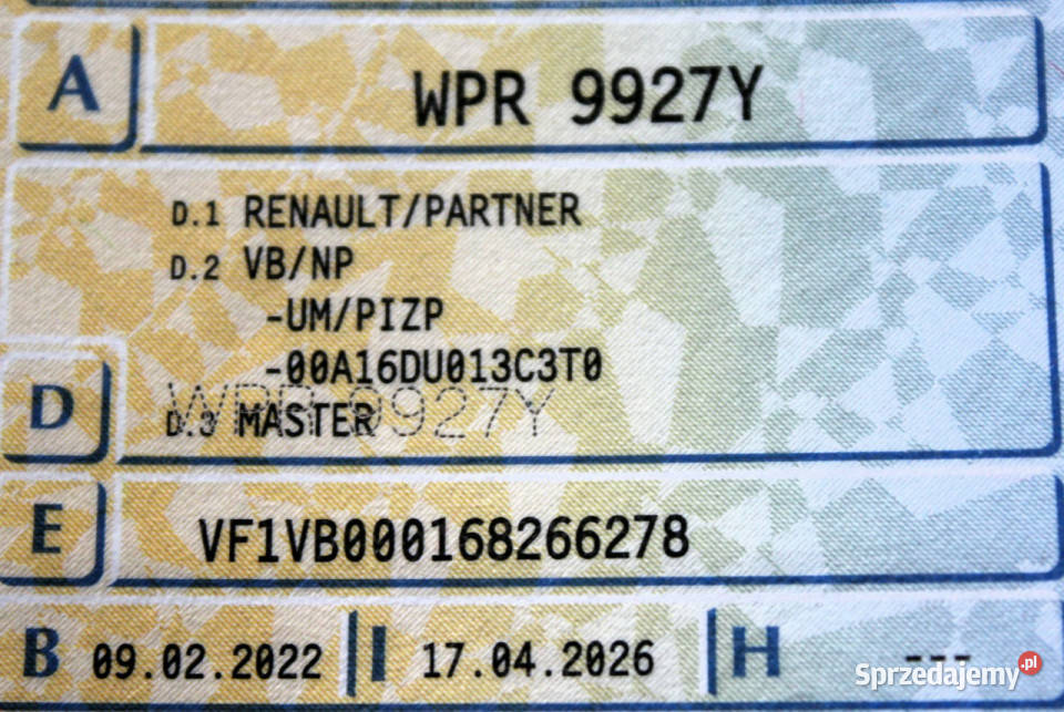 Renault Master Salon Kamera FV23 ChłodniaMroźnia Samochody dostawcze Sokołów sprzedam