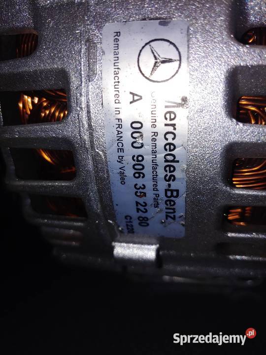 ALTERNATOR REGENEROWANY OM642 220A 14V A000 906