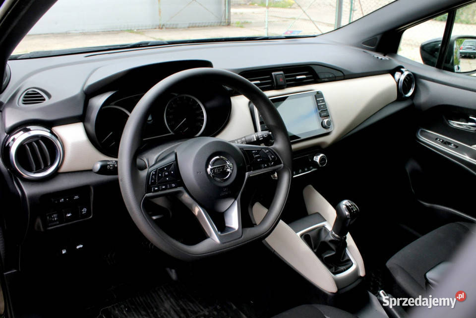 Nissan Micra najmocniejszy 117 zarejestrowany lakier metallic Szczecin