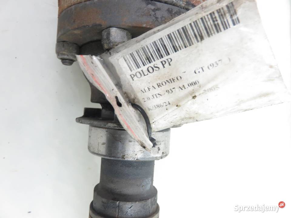 PÓŁOŚ PRAWA PRZEDNIA ALFA ROMEO GT 20 JTS osobowe sprzedam