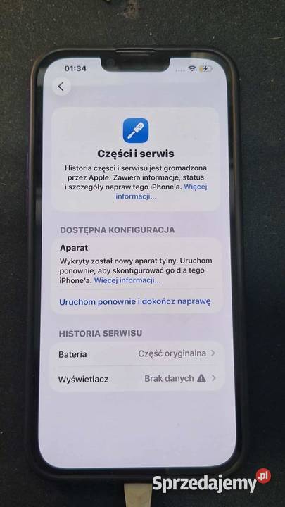 Smartfon Apple iPhone 13 Pro 6 GB 128 GB 5G Łódź