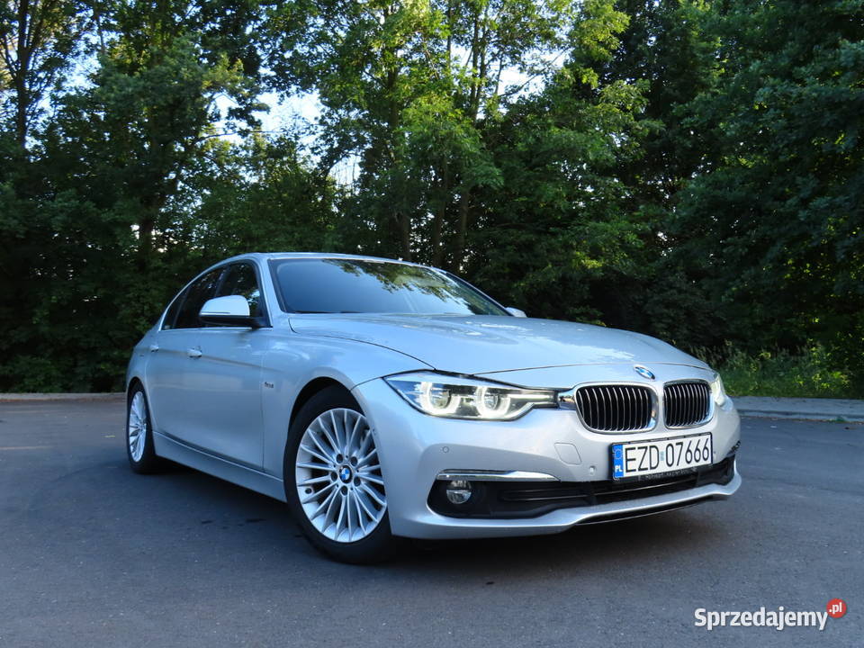 Bmw F30 320D 2018R Niski przebieg Rok produkcji 2018 łódzkie Zduńska Wola