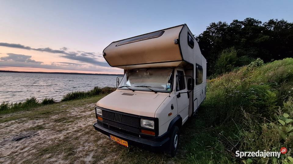Fiat Ducato kamper Hymer 25d dziś w Giżycku