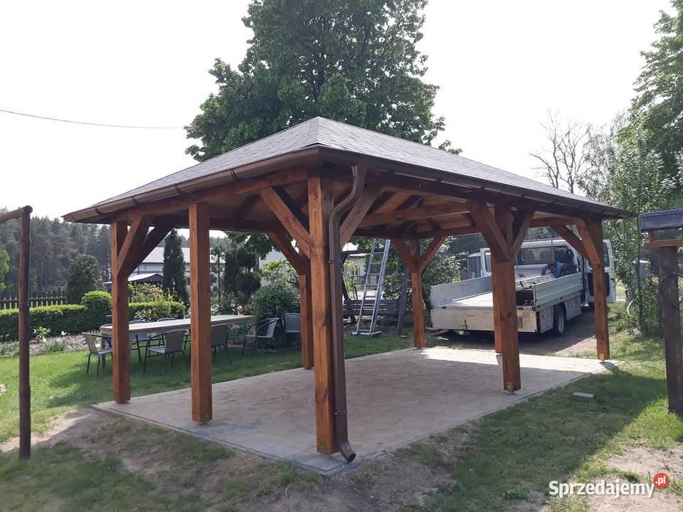 Altany Zadaszenia konstrukcje drewniane Oborniki