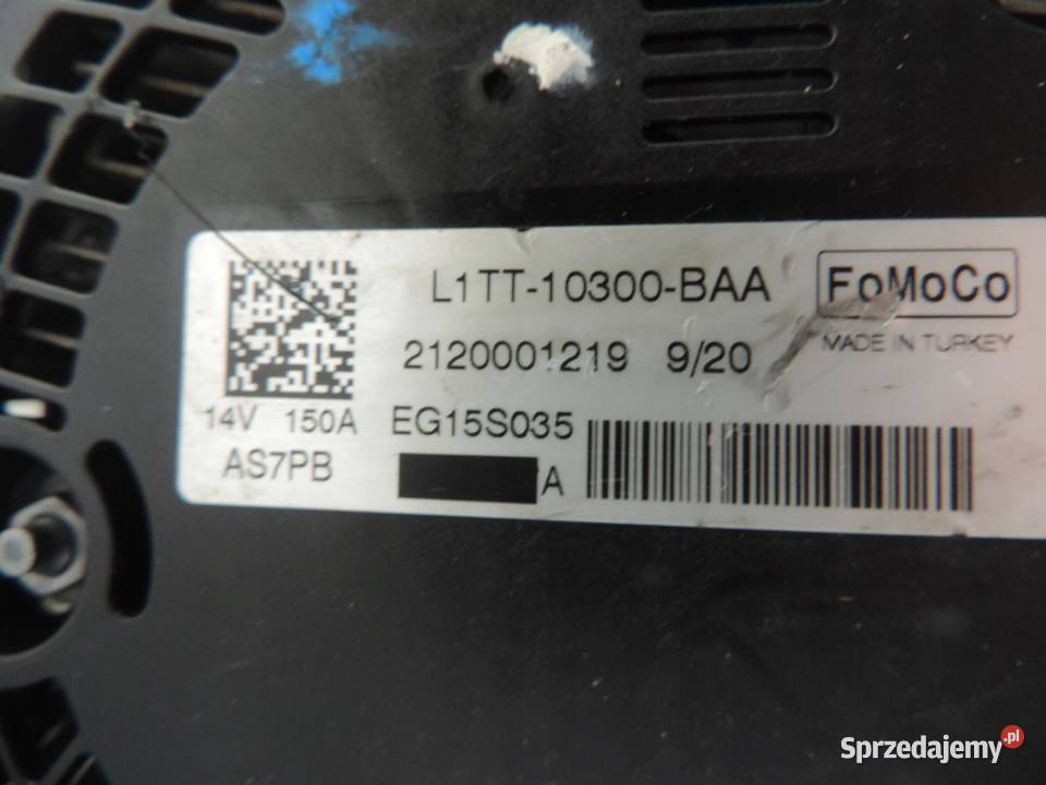 Alternator Ford Ecosport 2 Lift 15 tdci