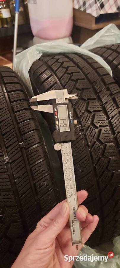 Opony zimowe 19555 R16 z 2022r nowe bieznik 7mm 16cale lubelskie Jastków