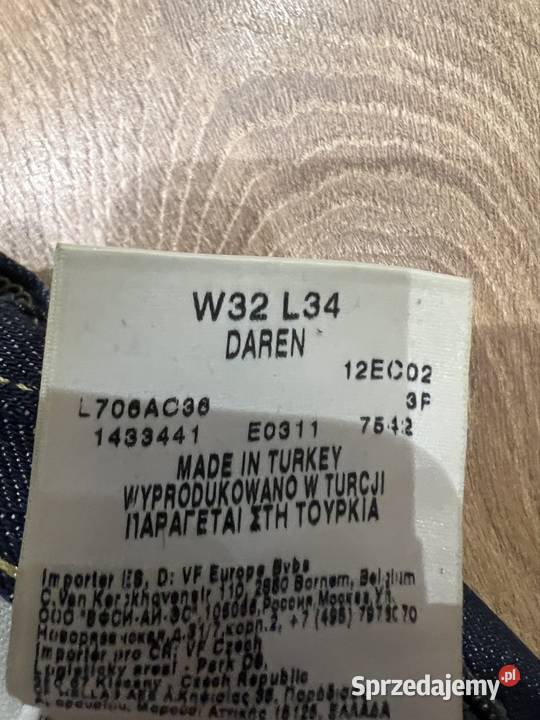 Spodnie Lee 3234 męskie Kielce