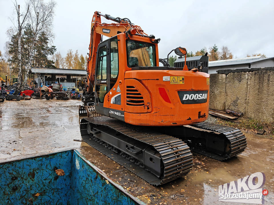 Doosan DX140LCR Chwytak w 8073 mtg DX 140 LCR świętokrzyskie Ostrowiec Świętokrzyski