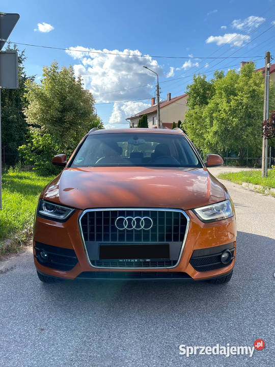 Audi Q3 20 TDI 177 Quattro Stronic Półskóry Navi