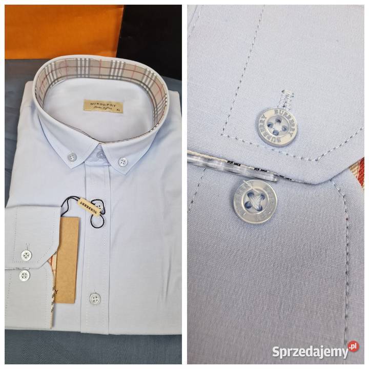 Koszula Lacoste Burberry długi rękaw premium Wadowice