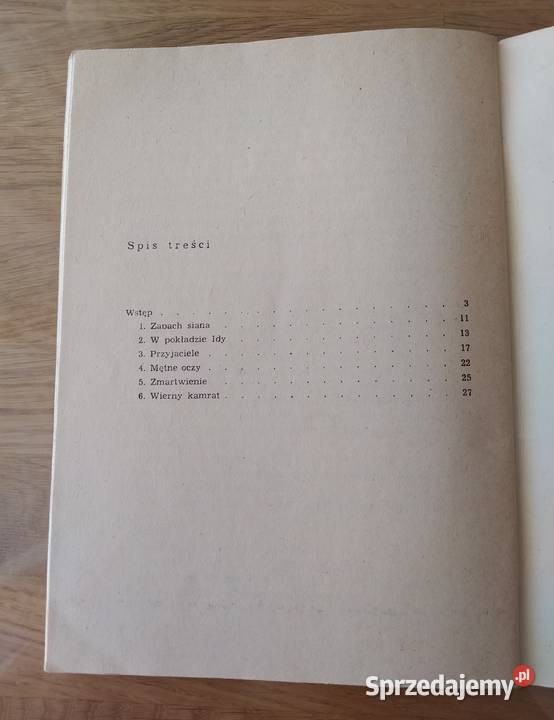 ŁYSEK Z POKŁADU IDY Gustaw Morcinek Hajnówka sprzedam