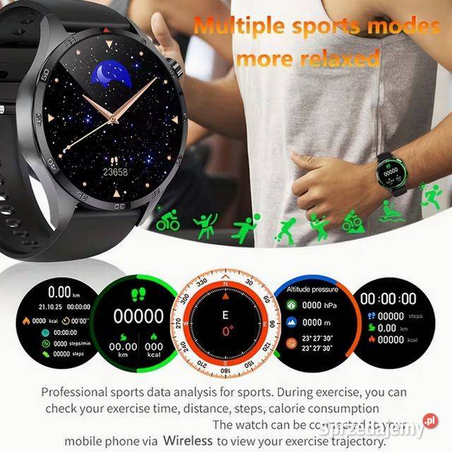 Smartwatch GT6 Pro Erun p15 Sport watch zegarek mazowieckie Warszawa sprzedam