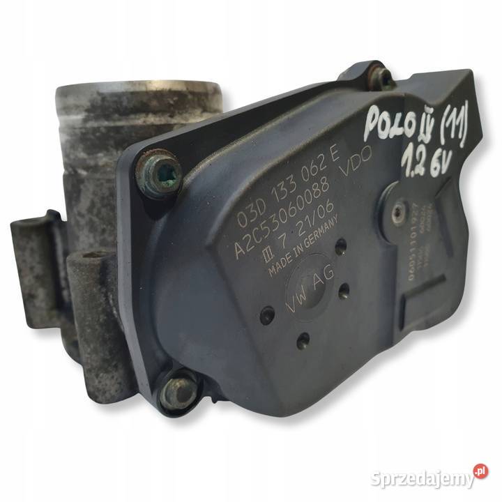 PRZEPUSTNICA VW Polo IV 12 6V 03D133062E Rudka