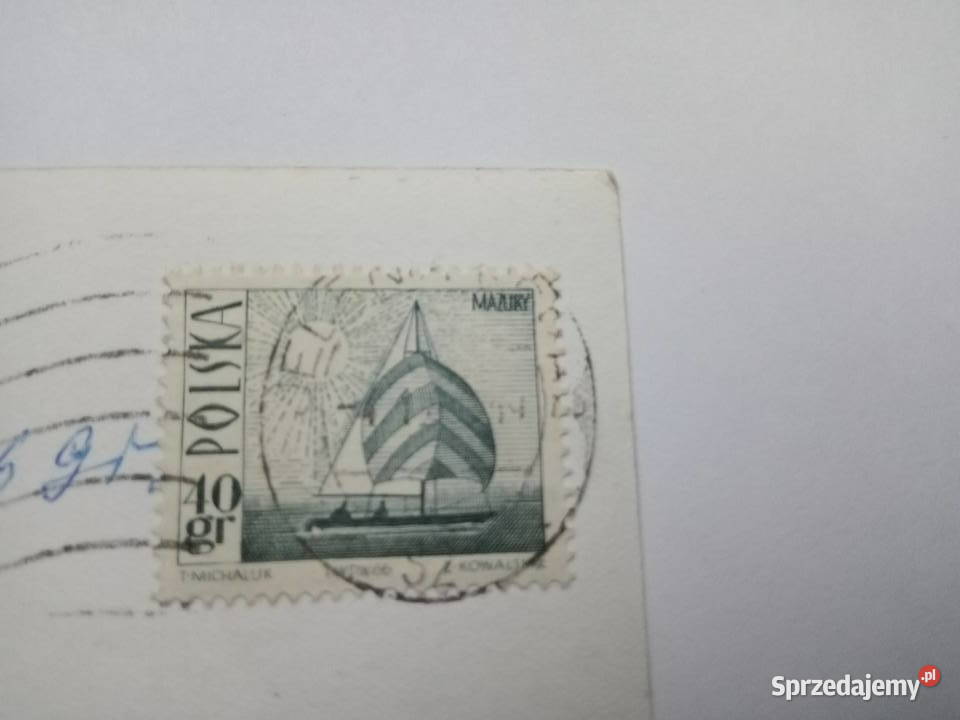 Pocztówka Karkonosze z 1969r Znaczek śląskie