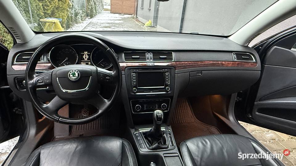 Skoda Superb II 20tdi Xenon Skóra Navi PDC mały Kąty Wrocławskie
