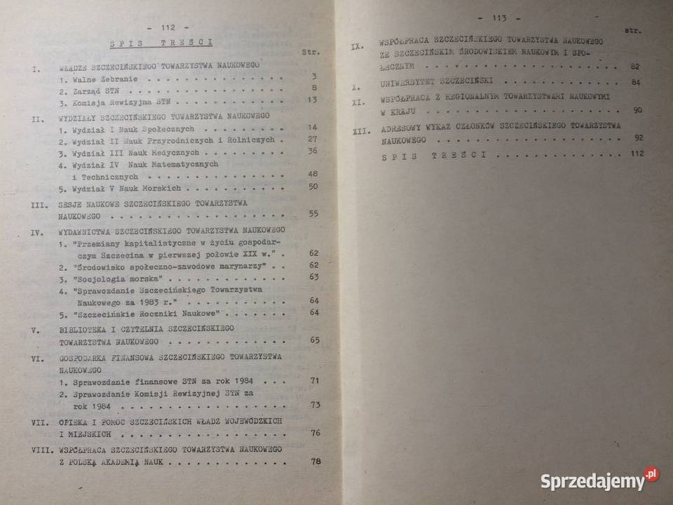 3315 Sprawozdanie Szczecińskiego Towarzystwa Szczecin