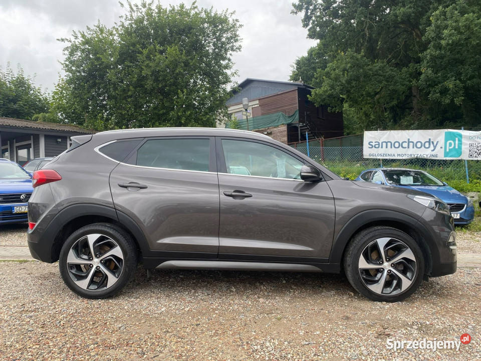 Hyundai Tucson 17 Crdi Navi kamera skóry ledy kamera cofania Gdańsk