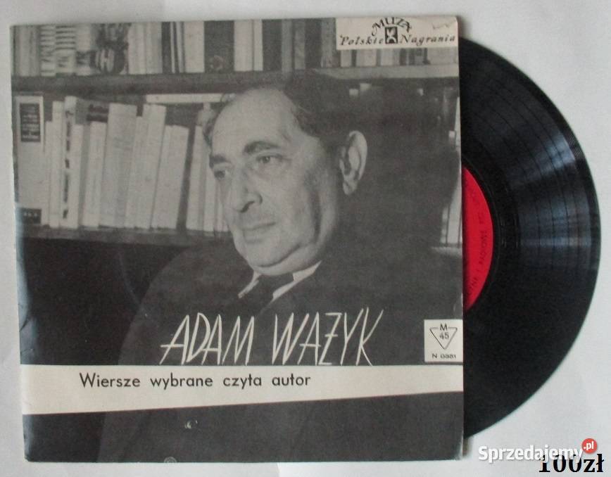 Tadeusz Nowak Wiersze wybranewierszepłyta płyta winylowa Łódź