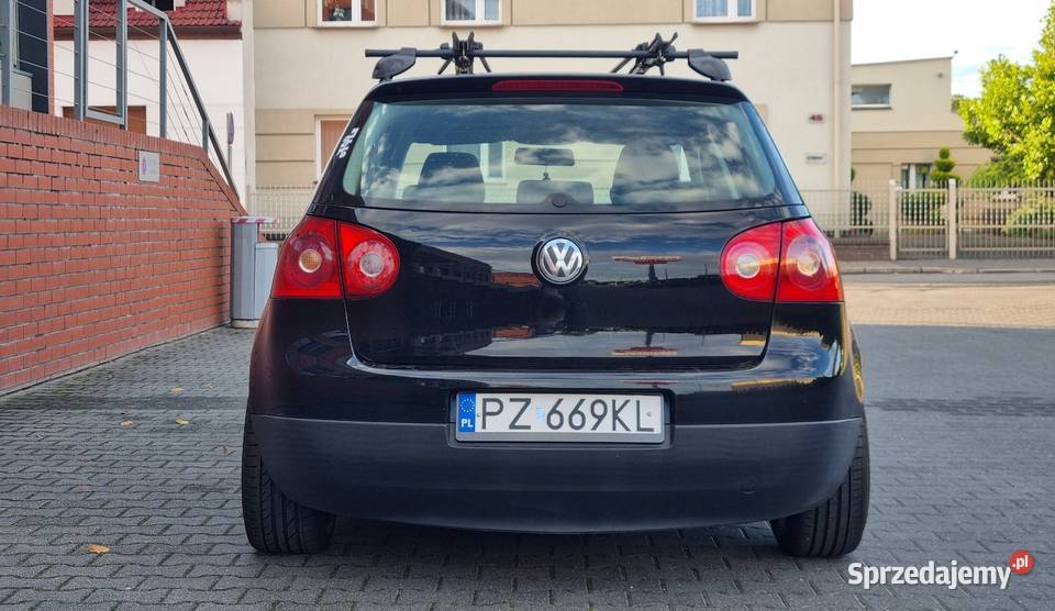 VW Golf V 105 19TDI doinwestowany czarny Poznań
