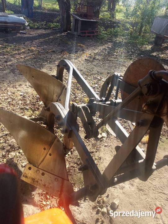 Pług dwuskibowy 2skibowy Strzeszkowice