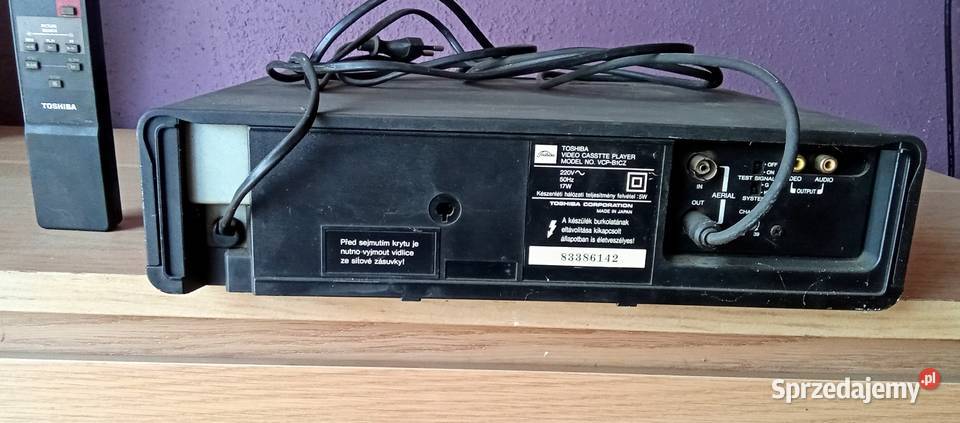 Sprzedam Magnetowid VHS Toshiba Dual System B1 Karczew