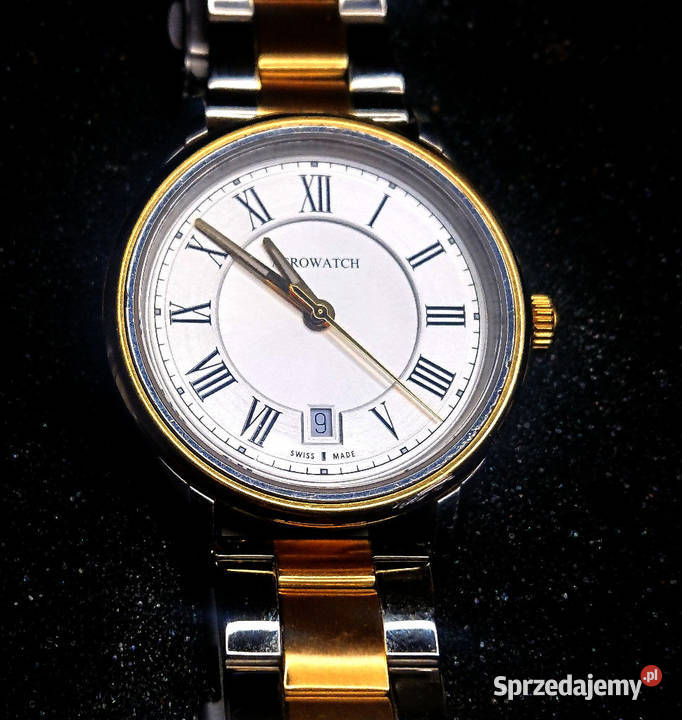 ZEGAREK MESKI AEROWATCH SWISS MADE 50M SAPHIRE Tarnów sprzedam