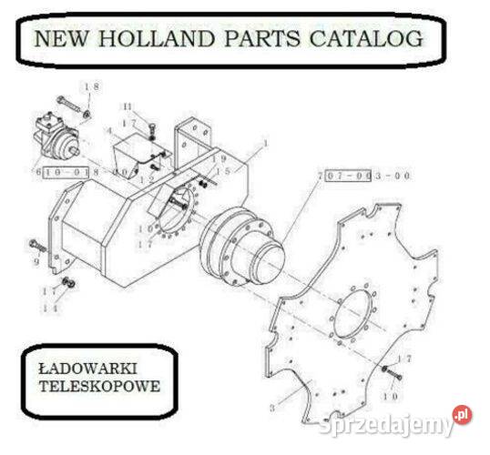 NH M357 M427 M428 M459 M551 T13 katalog części Kielce