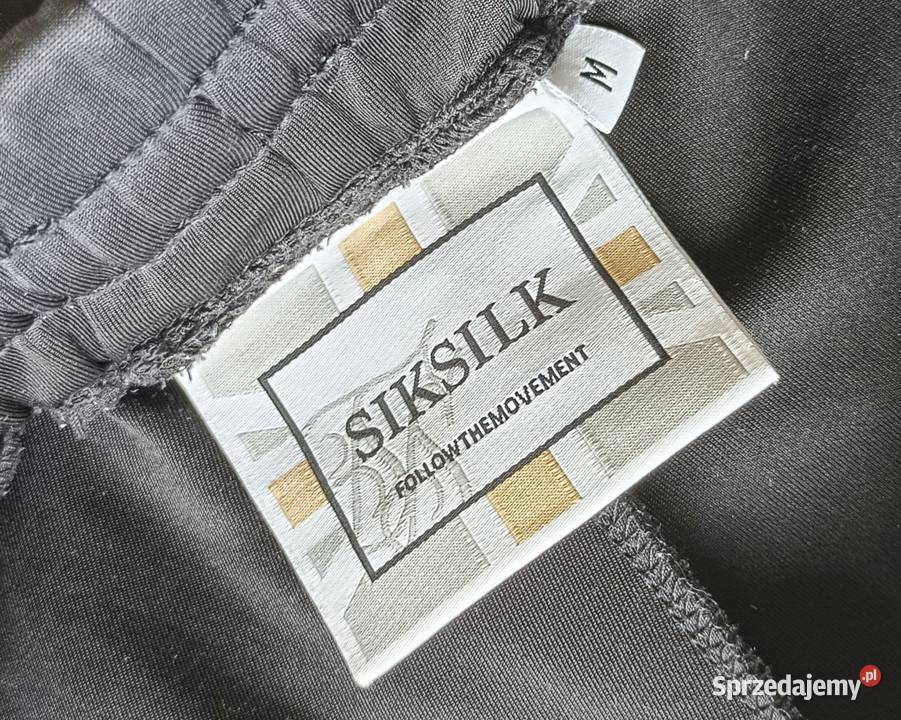 Spodnie dresowe Siksilk M czarne