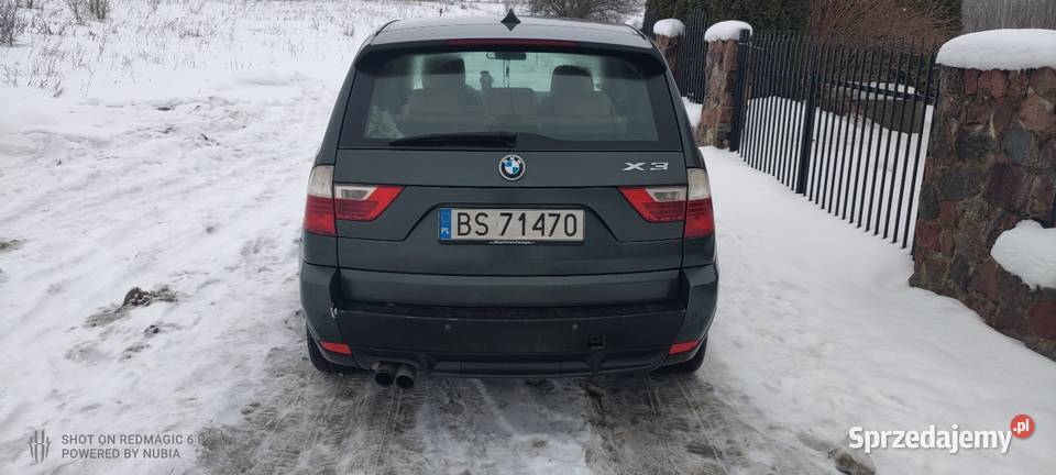 BMW X3 30SD 2006r ASR (kontrola trakcji) podlaskie Suwałki
